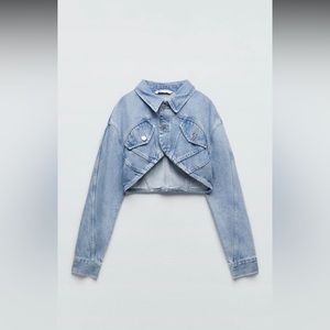 Zara Denim Set , jacket & bottoms included